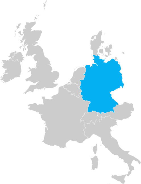 Map of Germany