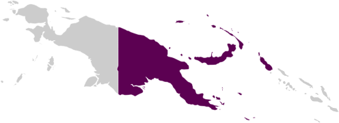 Map of Papua New Guinea