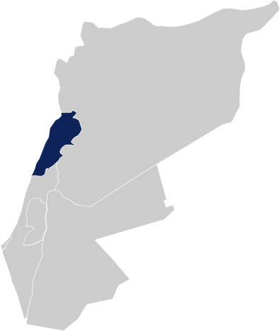 Lebanon map