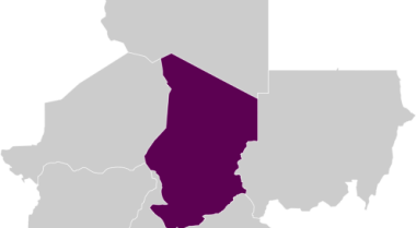 Map of Chad