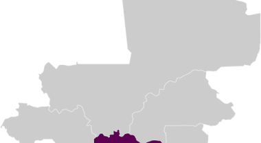 Map of Côte d'Ivoire