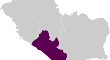 Map of Liberia