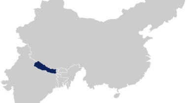 Map of Nepal