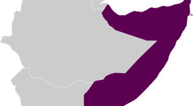 Map of Somalia