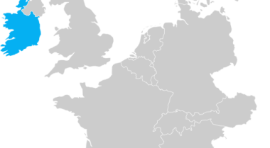 irlande map