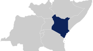 kenya map